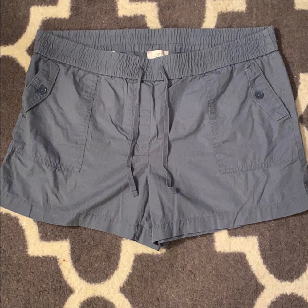 Blue shorts